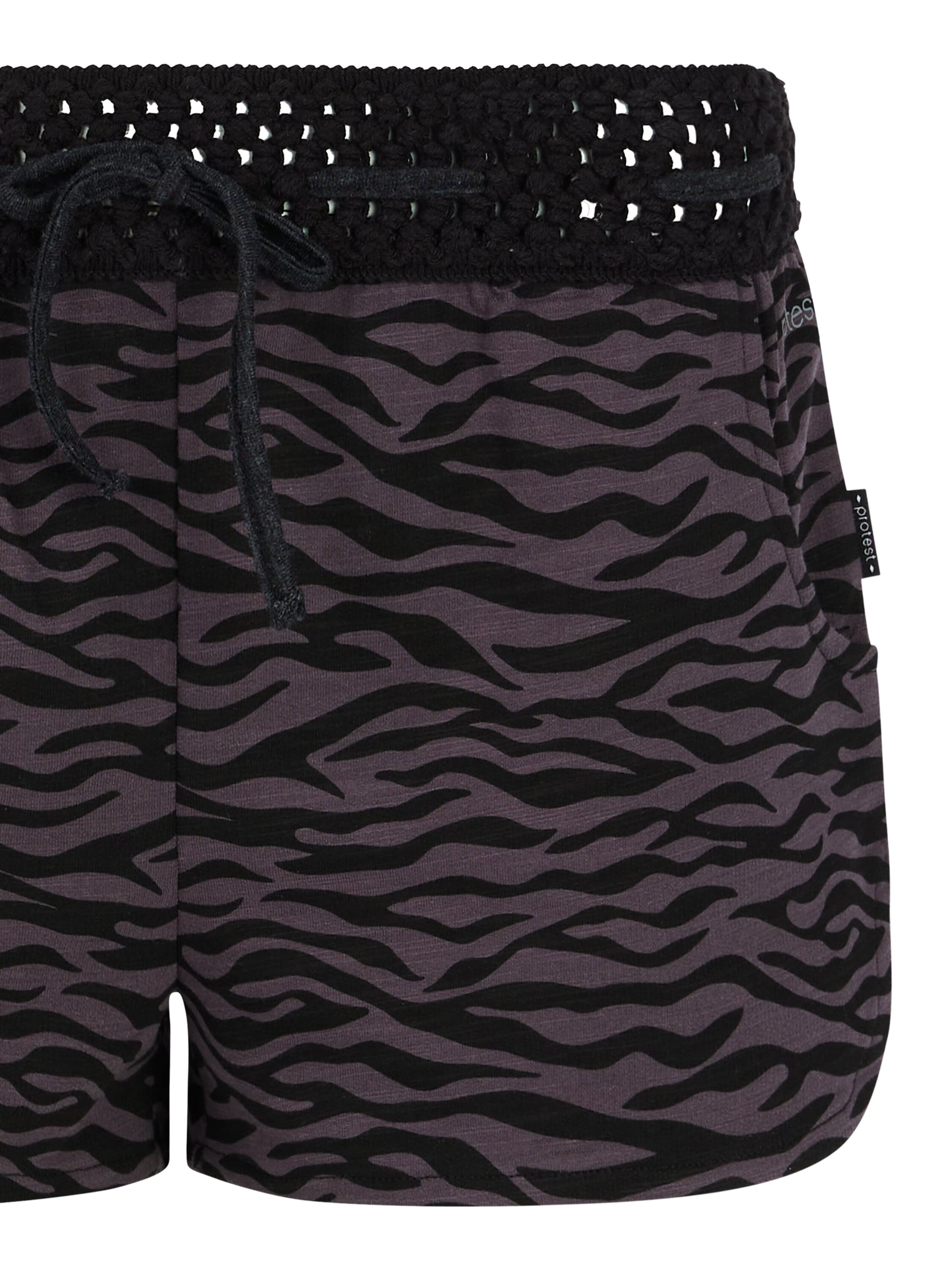 PROTEST Regular Hose 'PRTFlowery 25'‌‌‌‌‌‌ in Schwarz