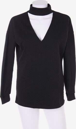 Missguided Sweatshirt & Zip-Up Hoodie in XXS in Black, Item view