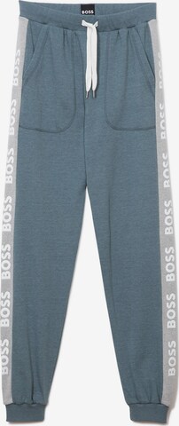 BOSS Regular Pants 'SENSE' in Blue: front