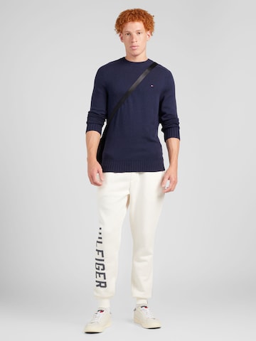 TOMMY HILFIGER Pullover in Blau