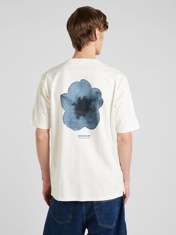 DENHAM Shirt 'GROW SLOW FLOWER' in Beige: front