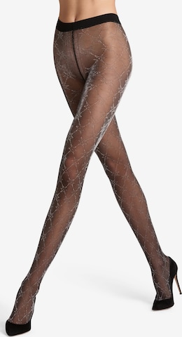 FALKE Strumpfhose 'Galaxy' in Silber: Vorderseite