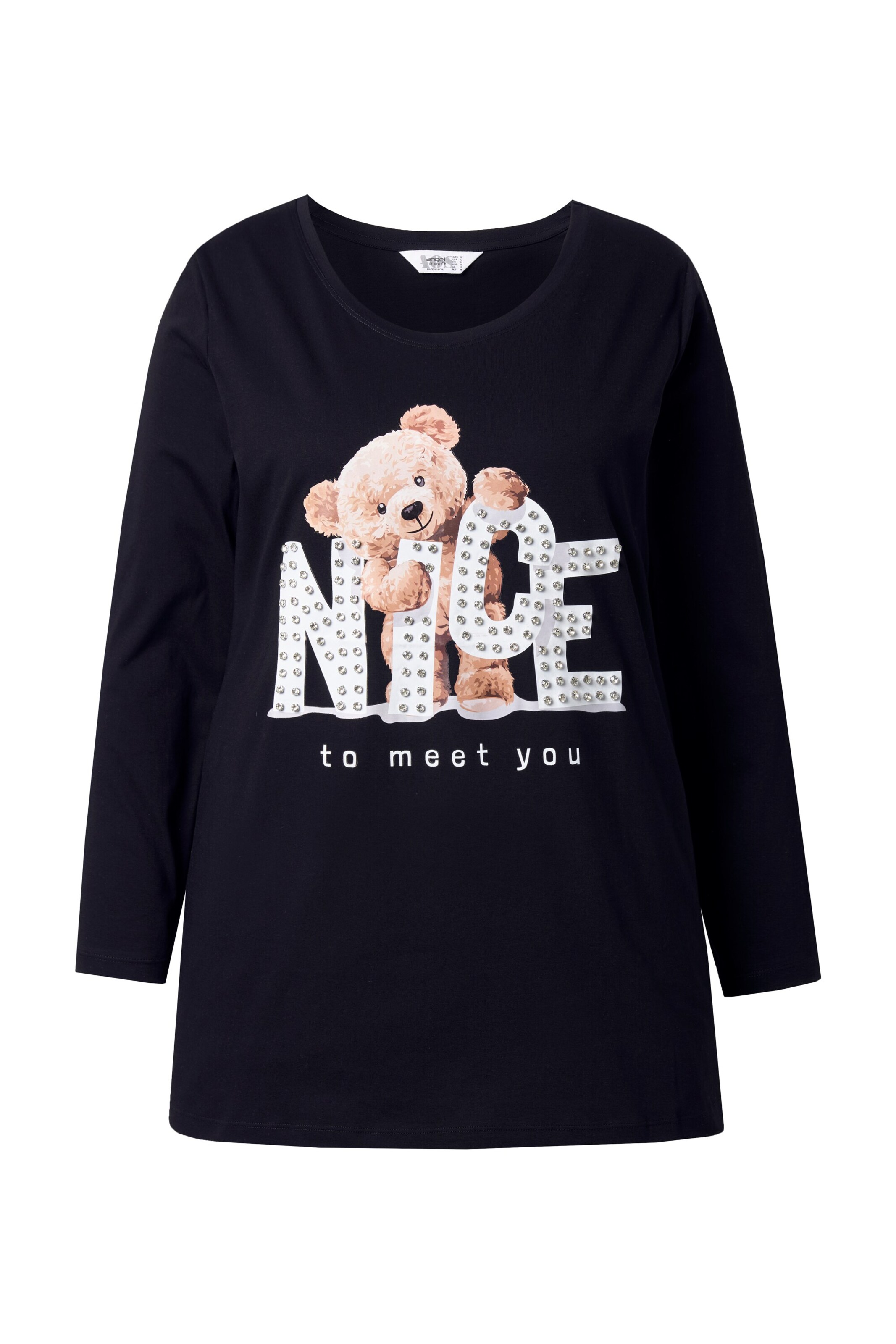 Angel of Style Shirt in Black: front