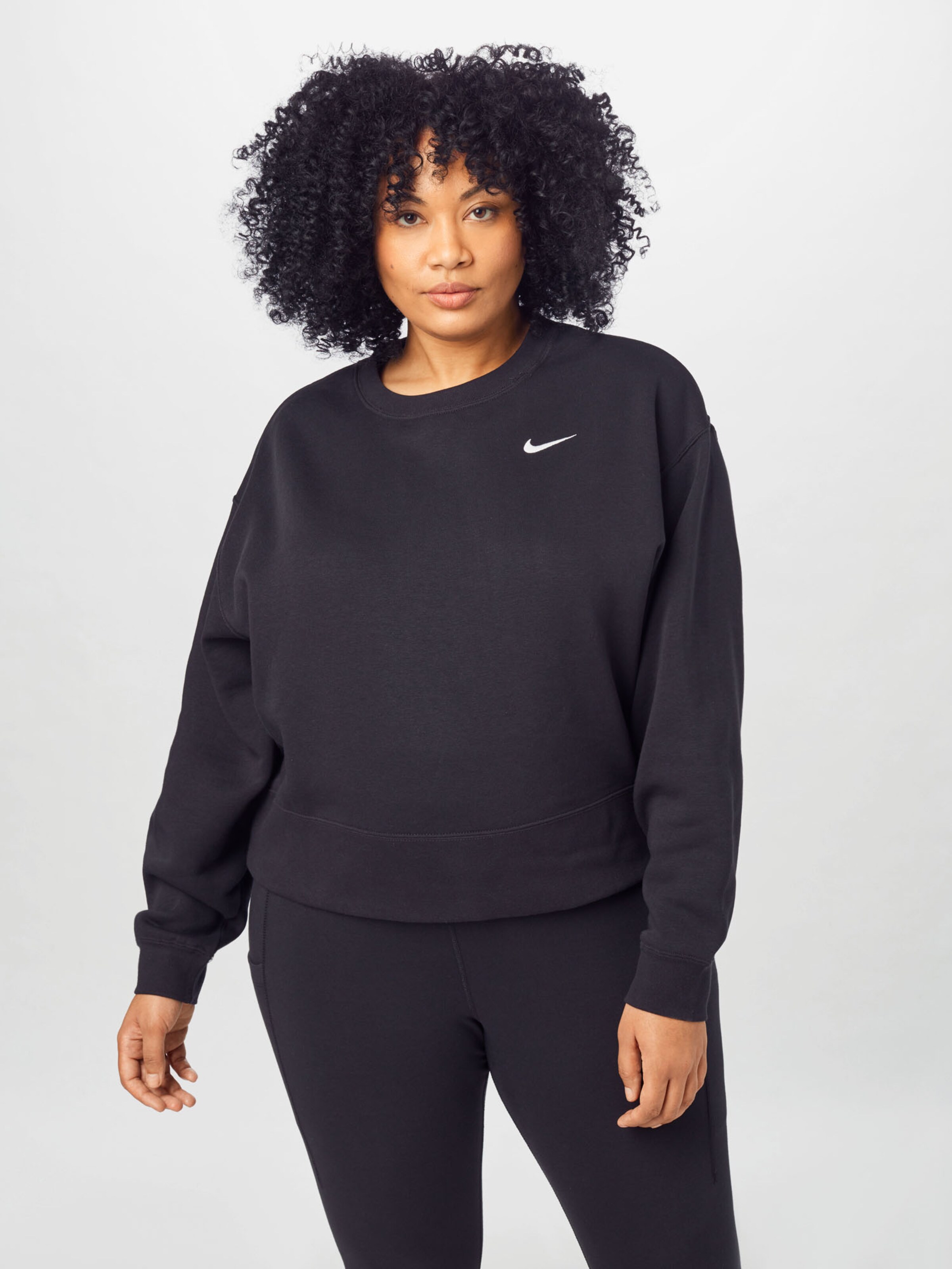 Frauen Sweat Nike Sportswear Sweatshirt in Schwarz - BK14660