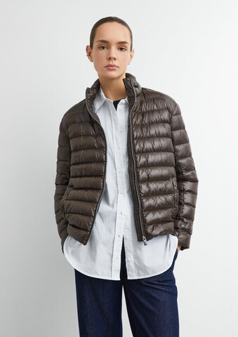 Veste d’hiver COMMA en marron : devant