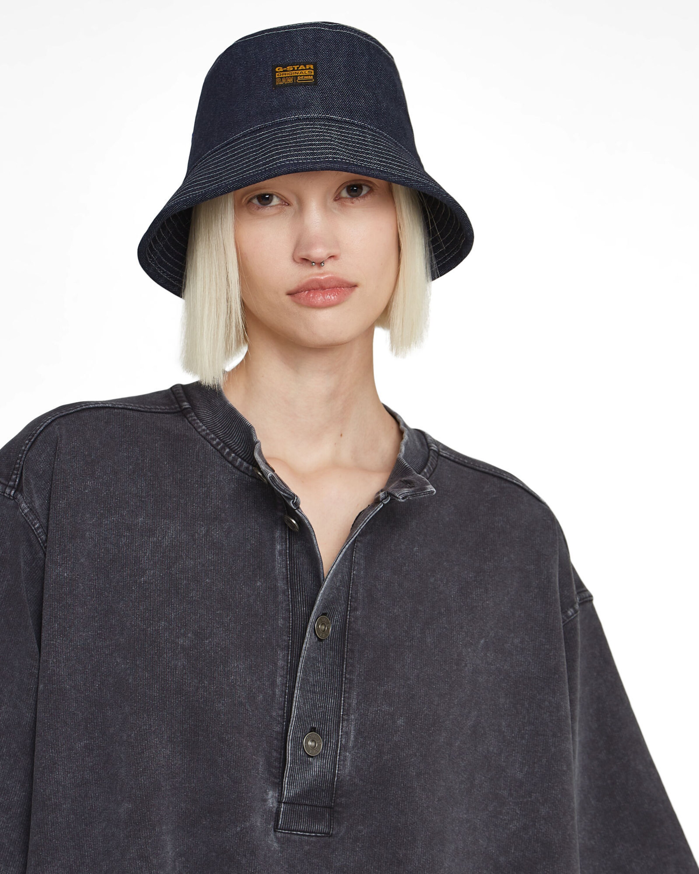 G-STAR Kleid in Schwarz