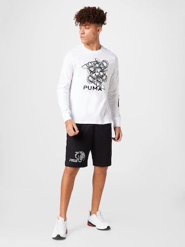 PUMA Shirt '4th Quarter' in Weiß
