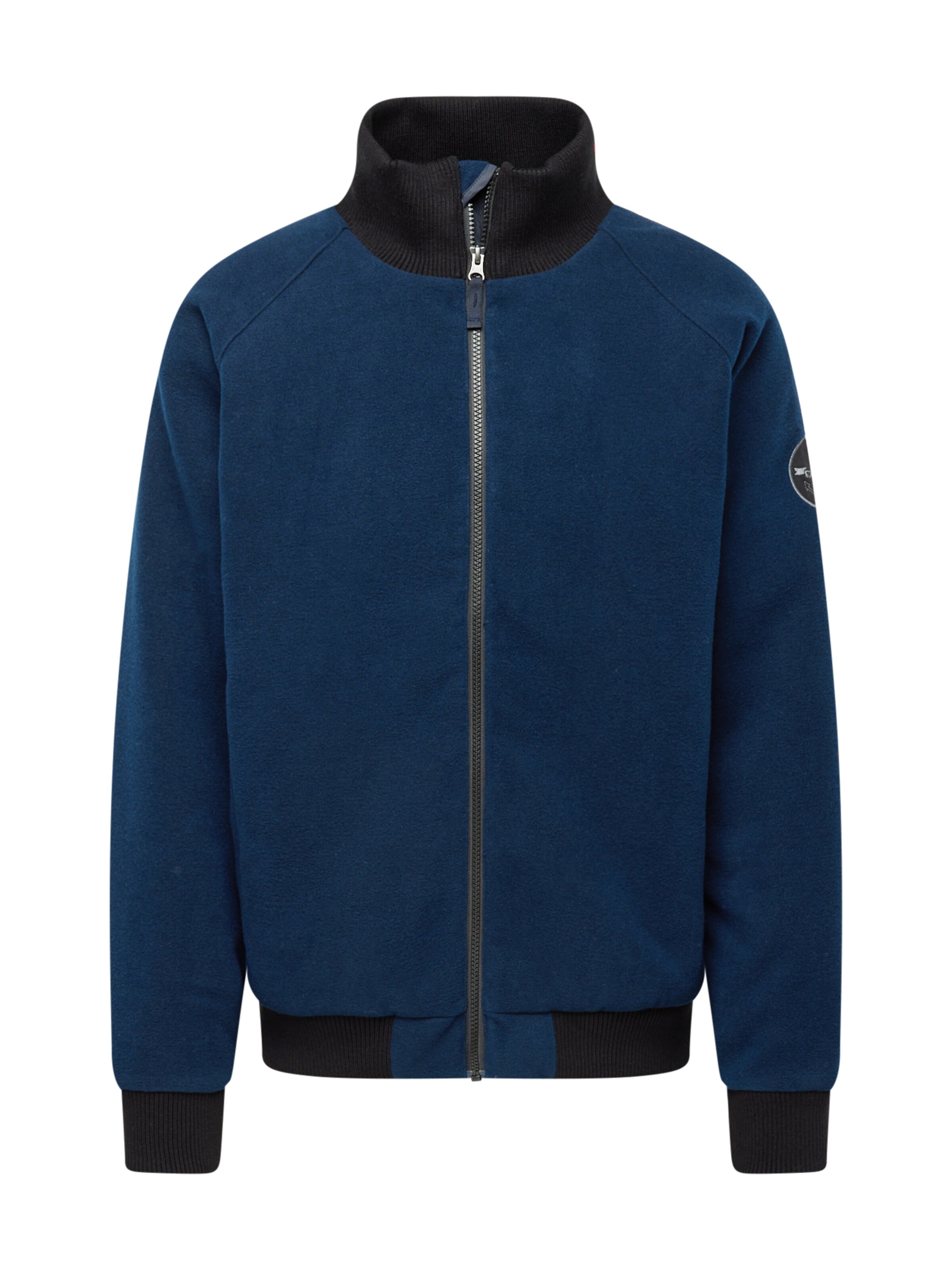 Derbe Φθινοπωρινό και ανοιξιάτικο μπουφάν 'Cabholm' σε μπλε: μπροστά