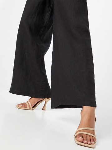 DRYKORN Wide Leg Hose 'WINDY' in Schwarz