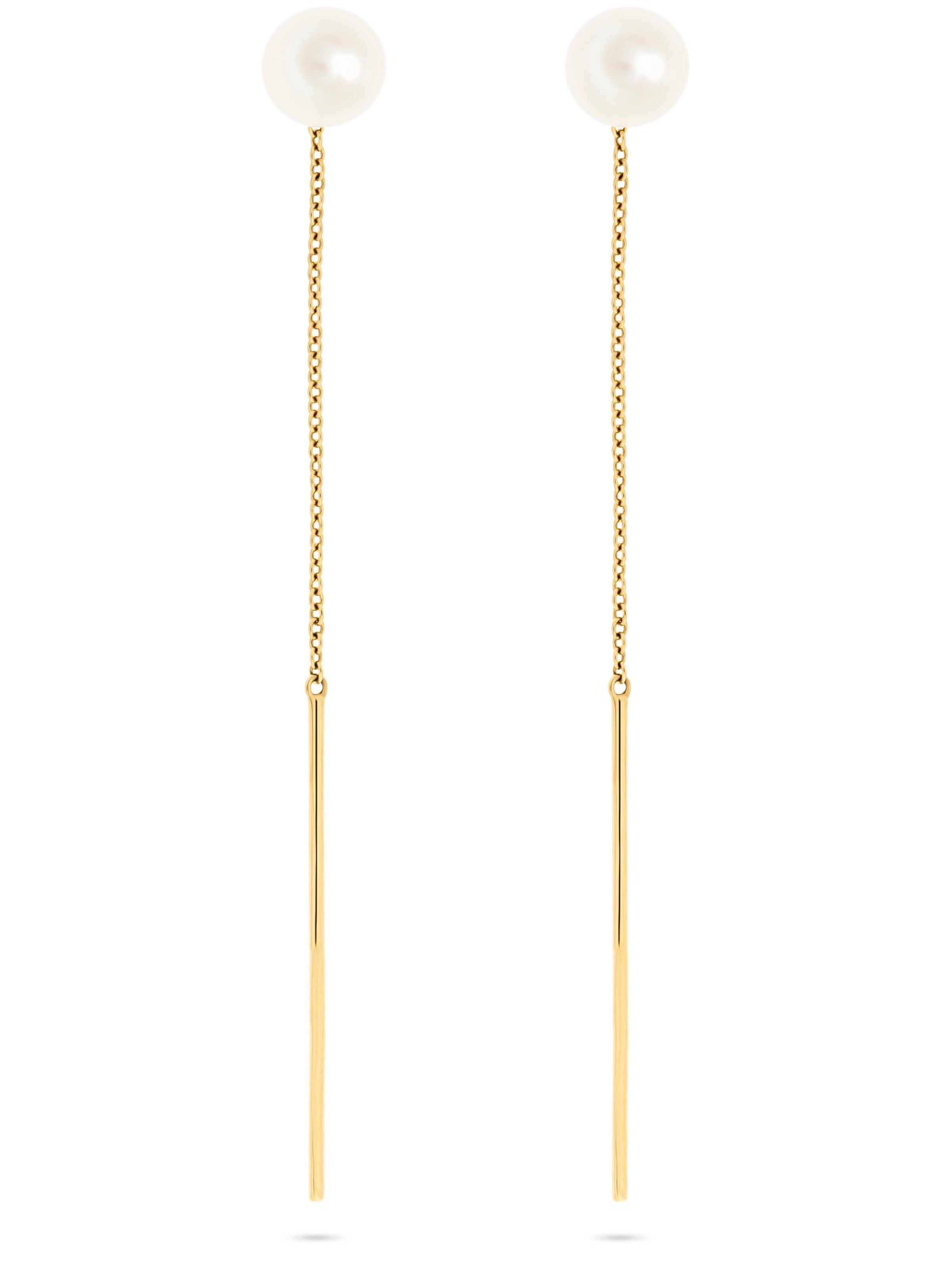 YAMŌKO Ohrringe in Gold: Vorderseite