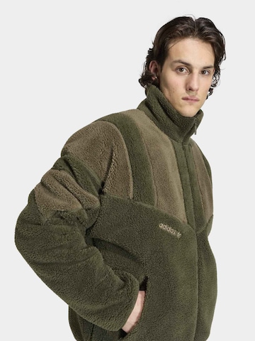Giacca di pile 'Adicolor' di ADIDAS ORIGINALS in verde