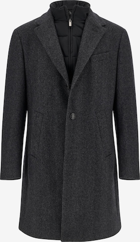 Boggi Milano Between-seasons coat in Grey: front