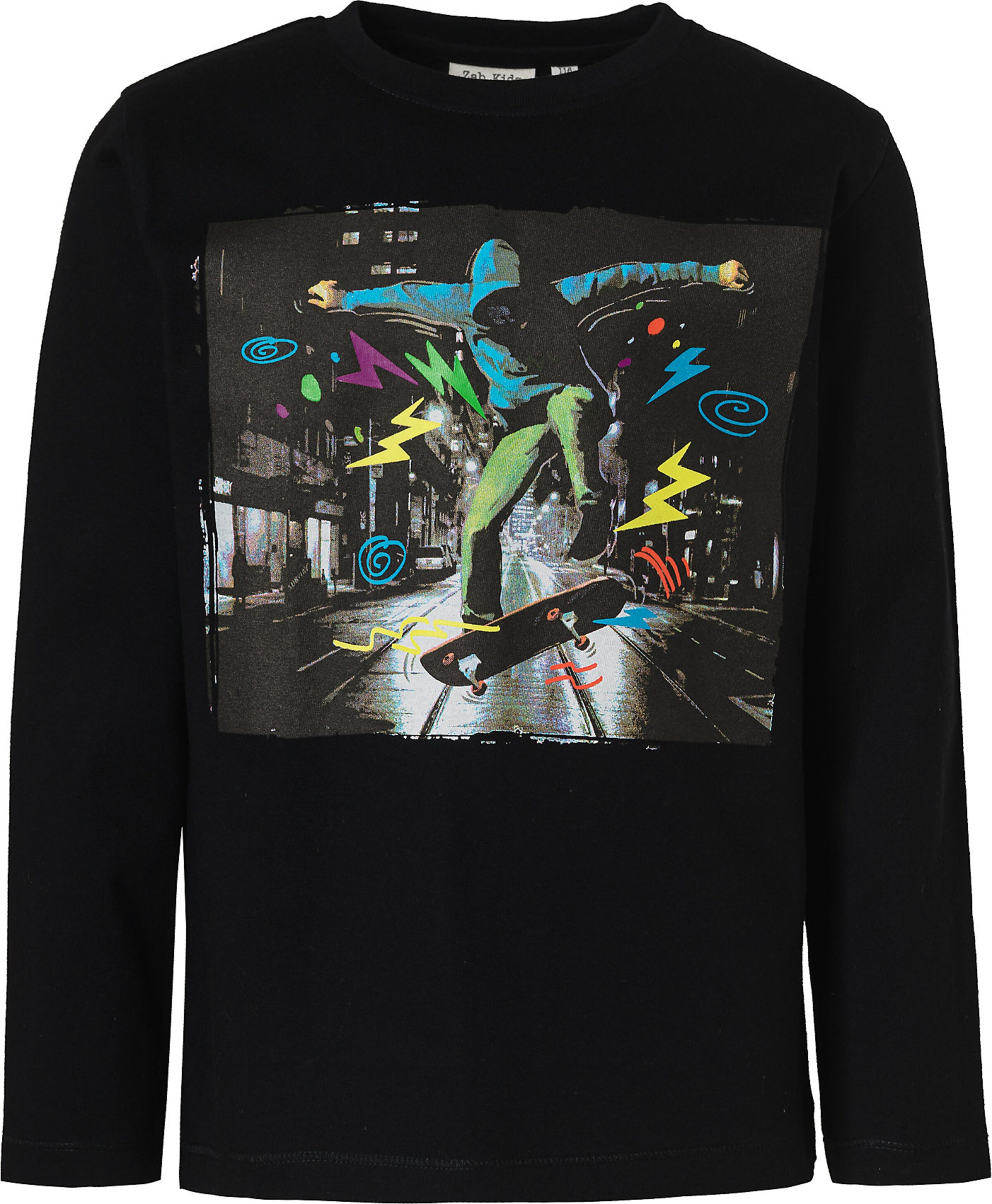 Kinder Teens (Gr. 140-176) myToys-COLLECTION Shirt in Schwarz - BT23356 Kinder Teens (Gr. 140-176) myToys-COLLECTION Shirt in Schwarz - BT23356