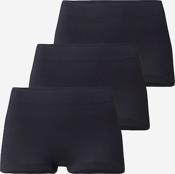 juoda Lindex Kelnaitės paaukštintu liemeniu: priekis