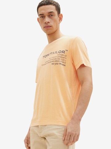 Maglietta di TOM TAILOR in arancione