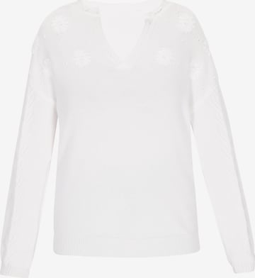 balta Gaya Megztinis 'Fashion Look': priekis