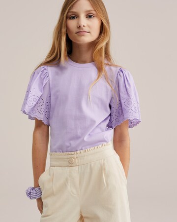 WE Fashion - Camisola em roxo: frente