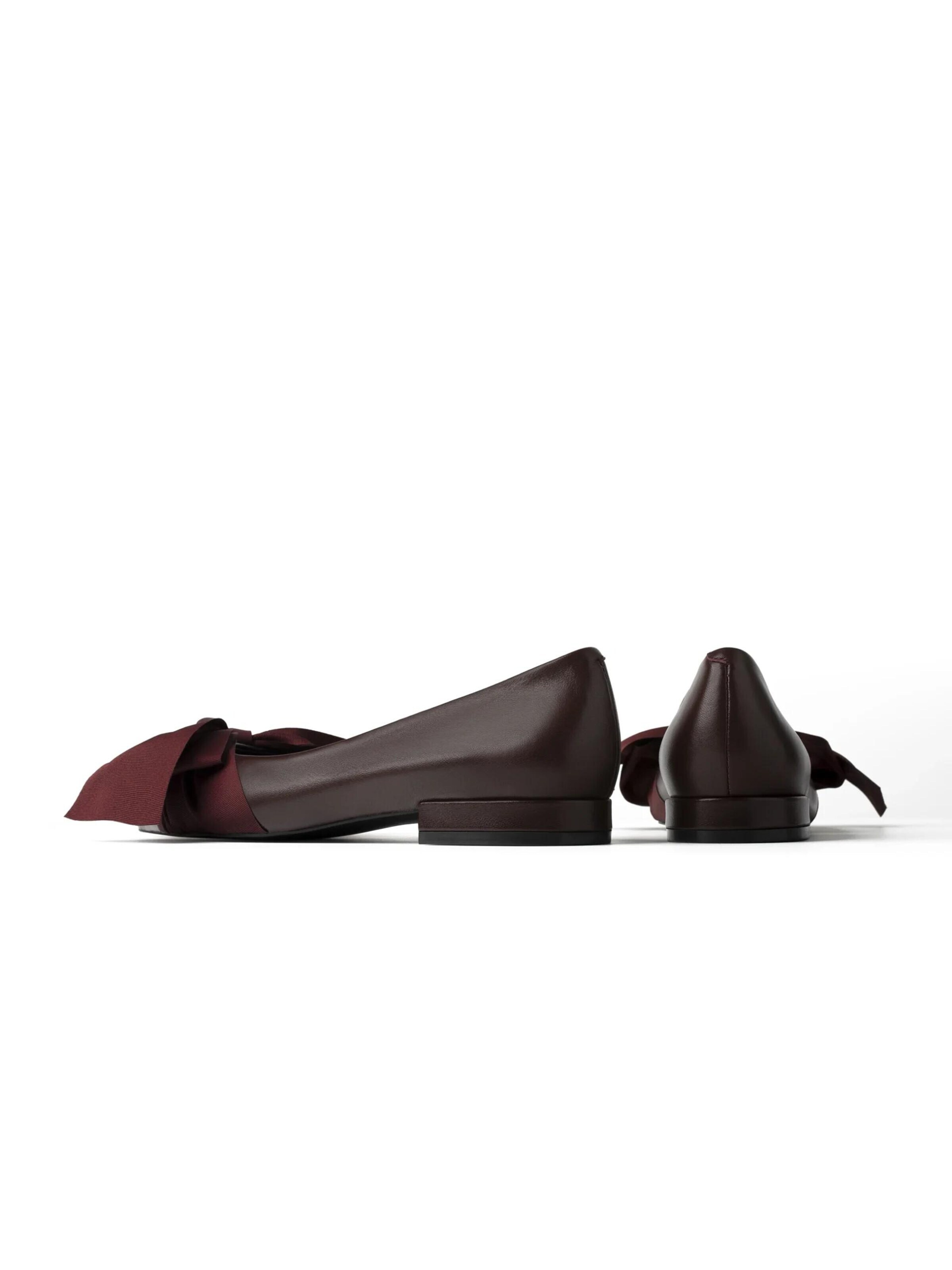 Ballerina 'QUEEN OF THE NIGHT' di L37 HANDMADE SHOES in rosso