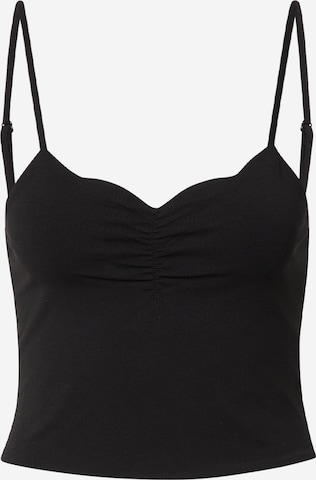 ABOUT YOU Top 'Francesca' in Black: front