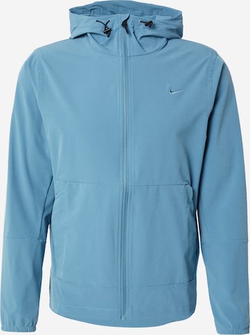 mėlyna NIKE Sportinė striukė 'UNLIMITED': priekis