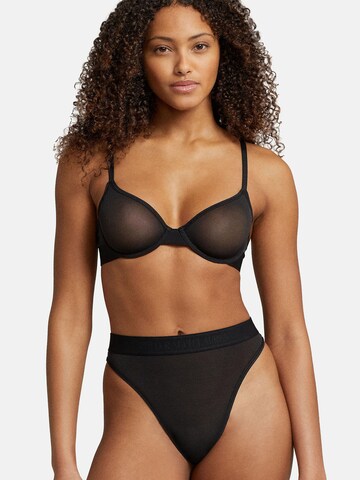 Polo Ralph Lauren Slip ' HIGH WAIST ' in Zwart: voorkant