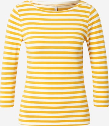 T-shirt 'FIFI' ONLY en jaune : devant