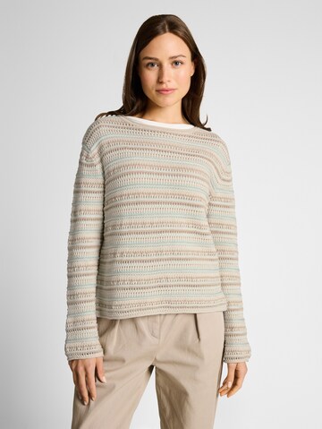 TOM TAILOR Sweater in Beige: front