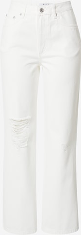 NA-KD Jeans in White: front