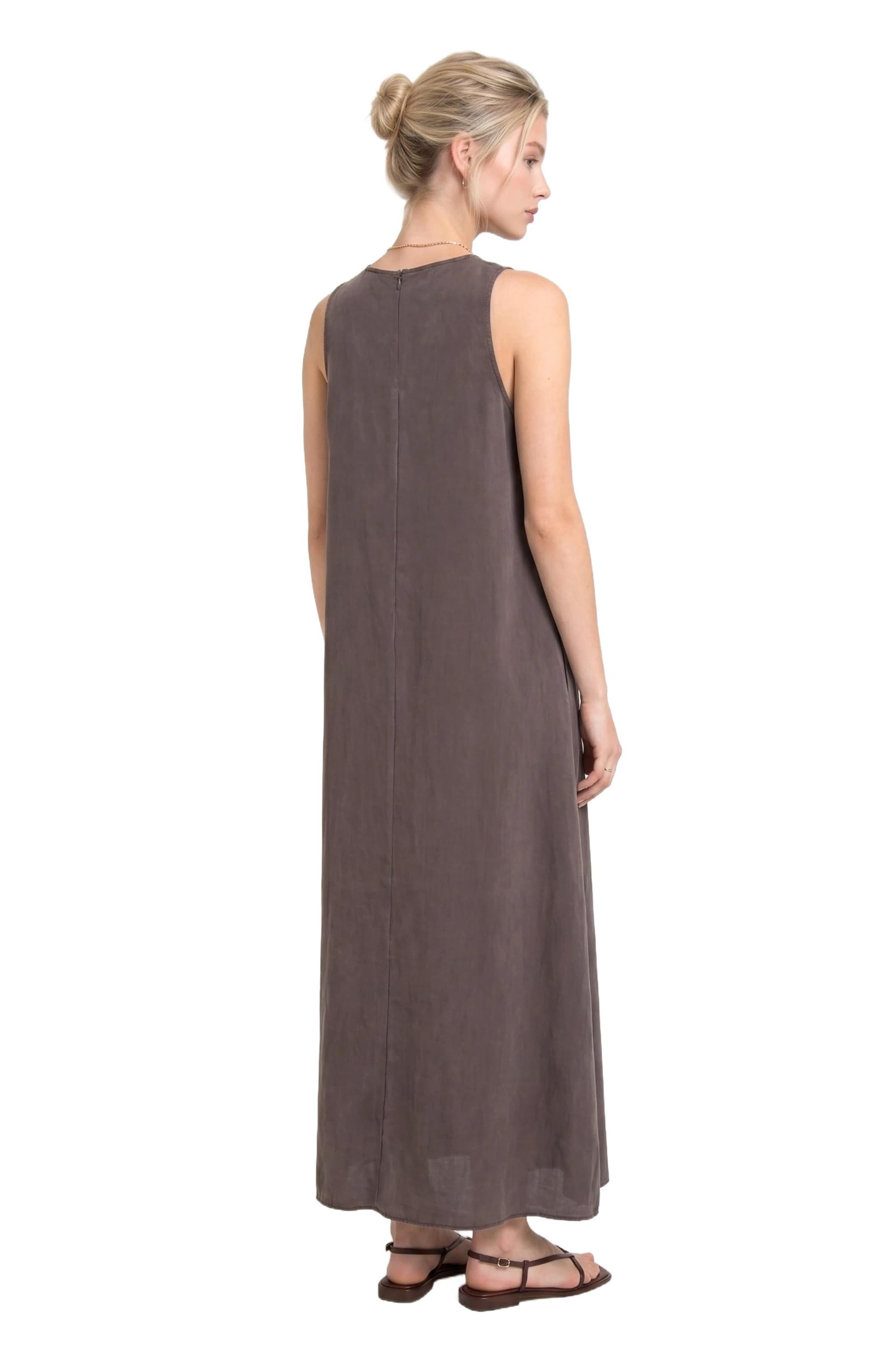 No Matter What Kleid in Braun
