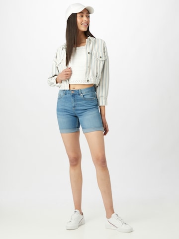 b.young Skinny Shorts 'LOLA' in Blau