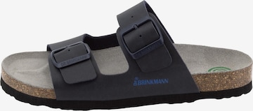 DR. BRINKMANN Pantolette 'Bonillo' in Blau: Vorderseite