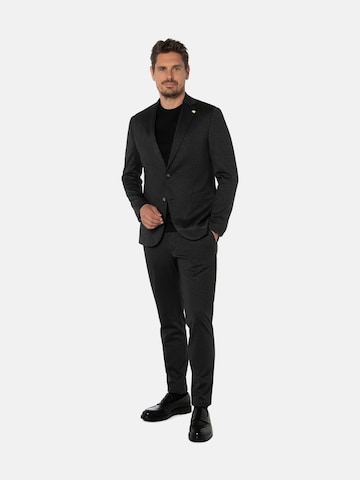 BENVENUTO Slim fit Business blazer in Grey: front