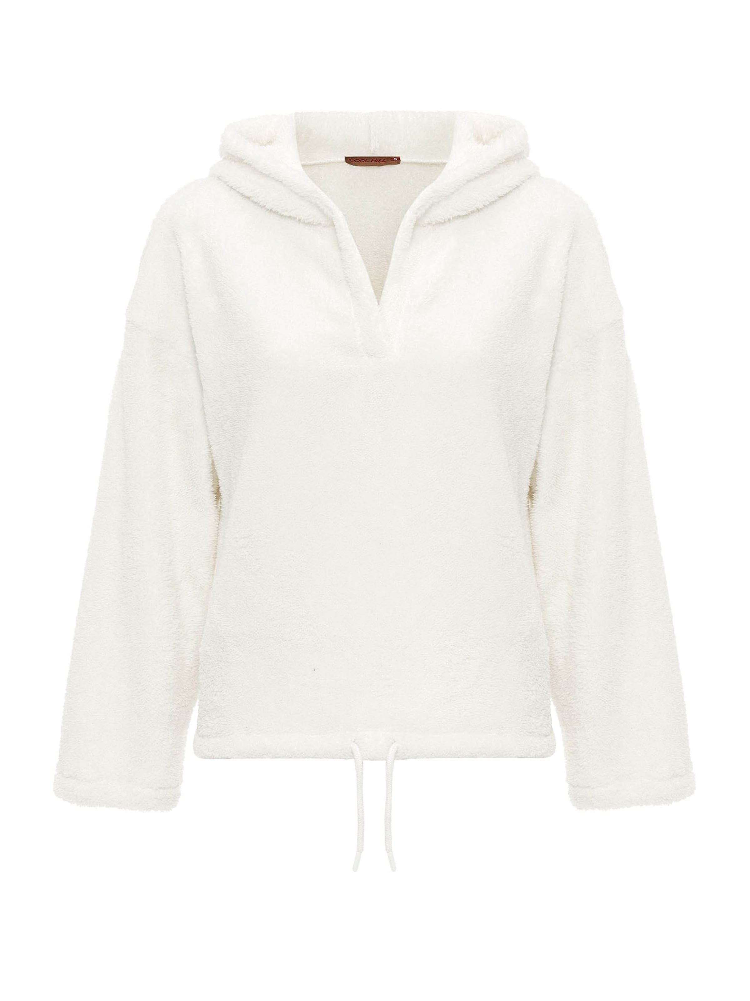 Cool Hill Collegepaita värissä valkoinen: etupuoli