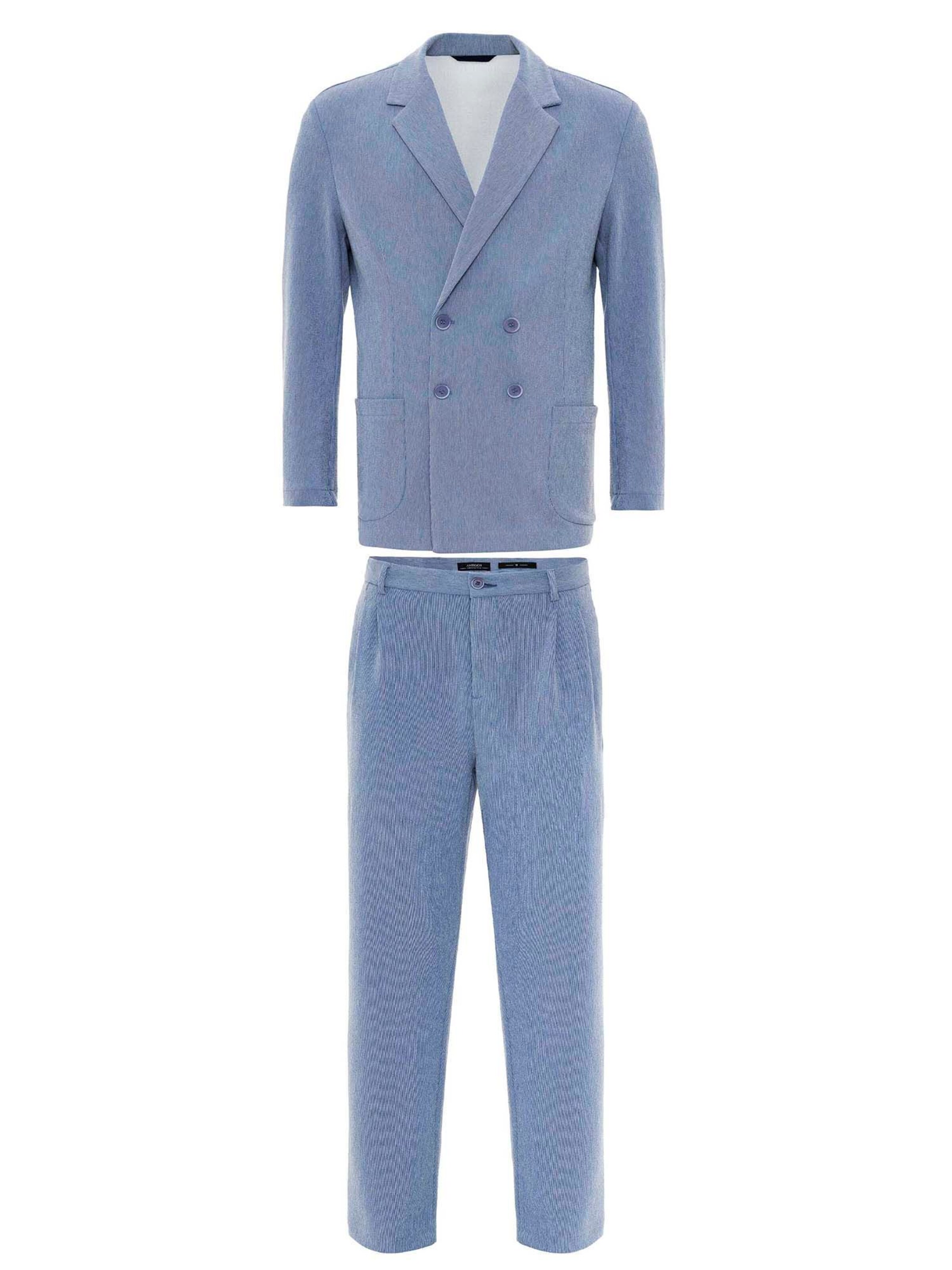 Antioch regular Jakkesæt i blå: forside