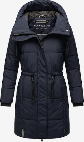 NAVAHOO Zimný kabát 'Zuckertatze XIV' - Modrá