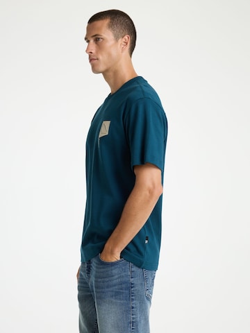 T-Shirt CHASIN' en bleu