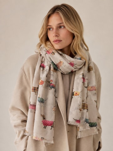COLLEZIONE ALESSANDRO Scarf 'Bodo' in Beige