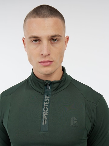 PROTEST Sportsweatshirt 'REWILL' in Grün