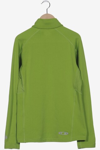 SALOMON Sweatshirt & Zip-Up Hoodie in S in Green