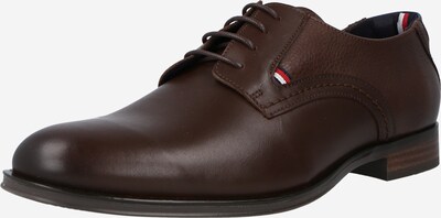 TOMMY HILFIGER Schnürschuh in dunkelbraun, Produktansicht