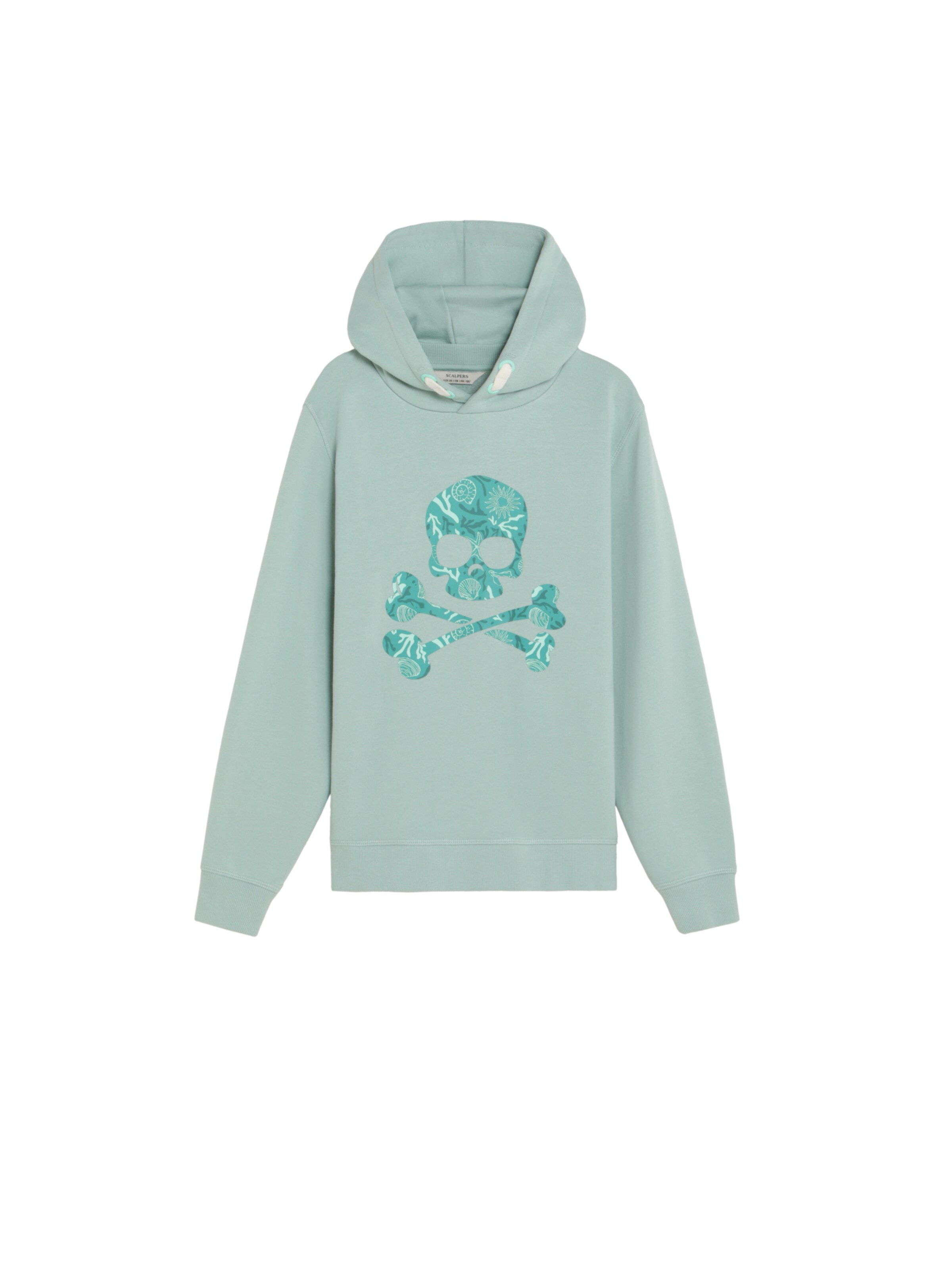 Scalpers Суичър ' ' в зелено: отпред