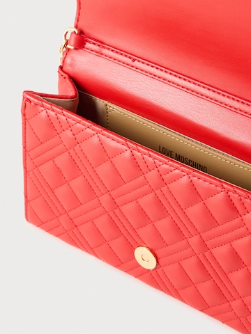 Love Moschino Axelremsväska i röd