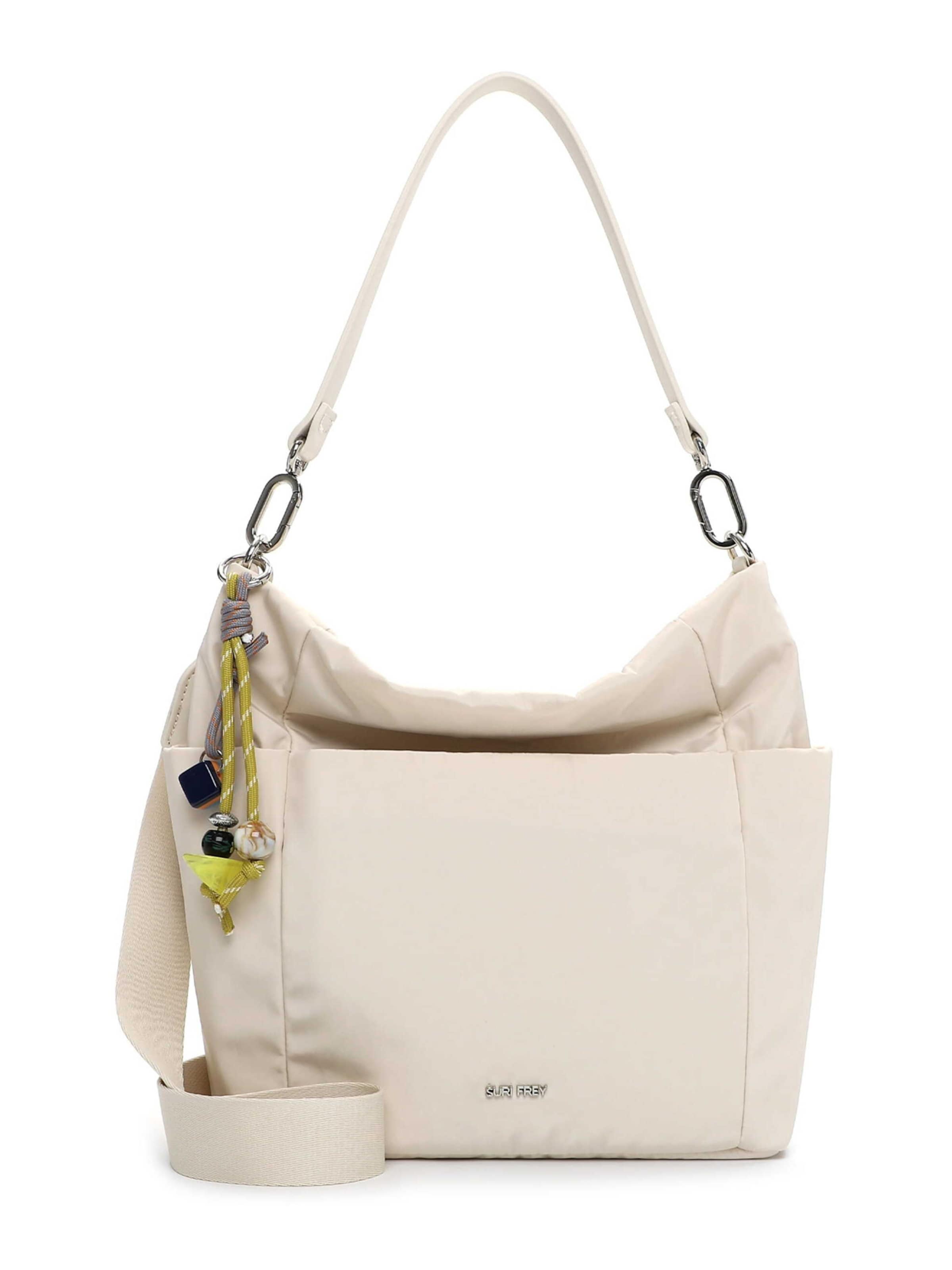 Sac bandoulière 'Sissy' Suri Frey en beige : devant