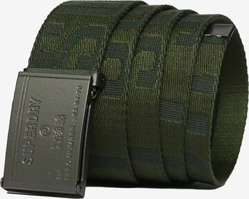 Superdry Belt in Green: front