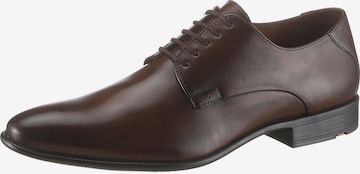 LLOYD Lace-up shoe 'Nik' in Brown: front