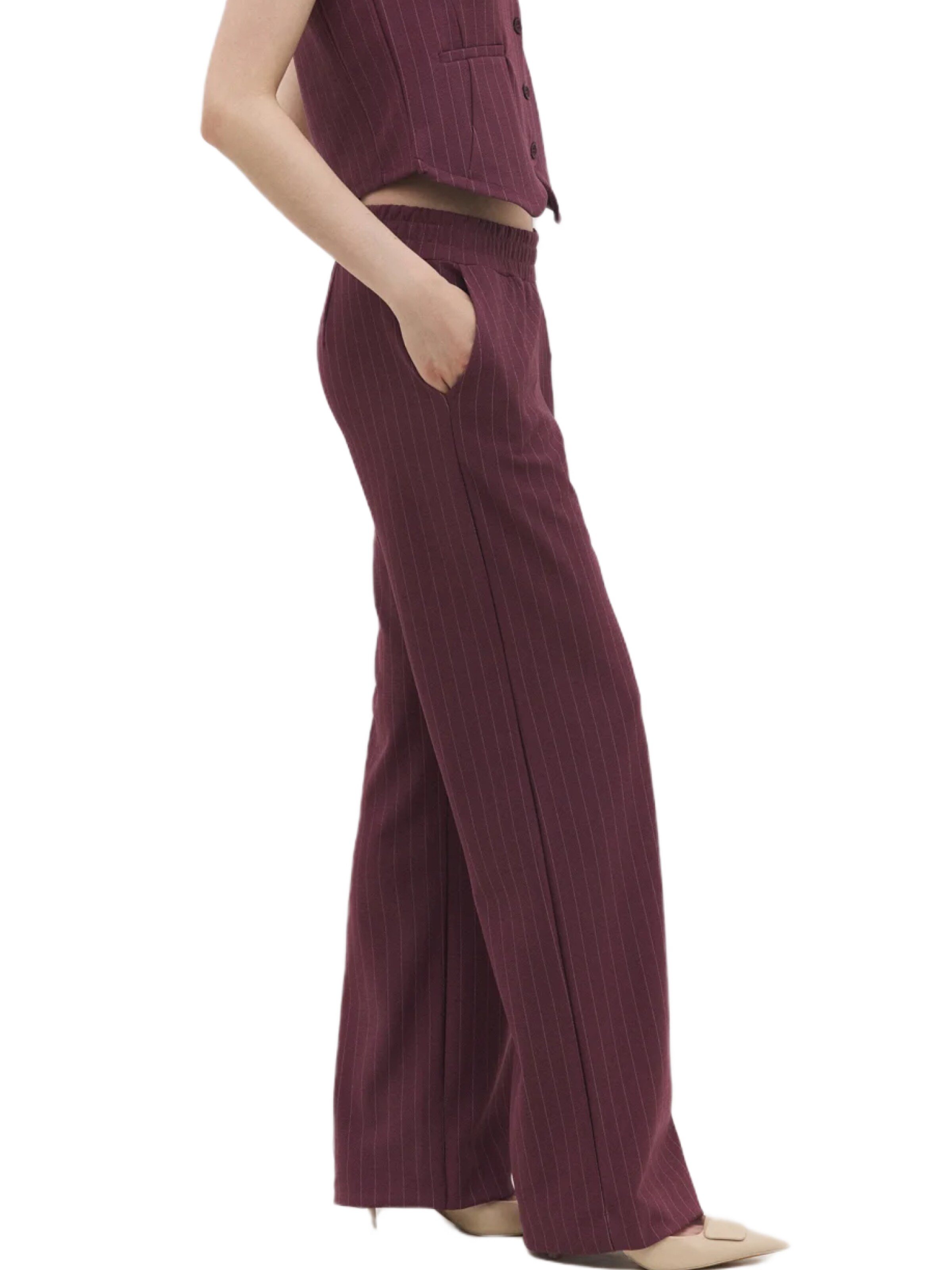 No Matter What Loosefit Broek in Lila