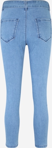 Missguided Petite Skinny Jeans in Blau