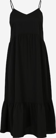 PIECES Curve فستان 'SADE' بلون أسود: الأمام