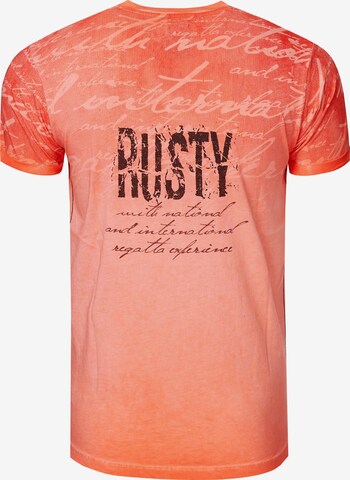 Rusty Neal T-Shirt in Orange