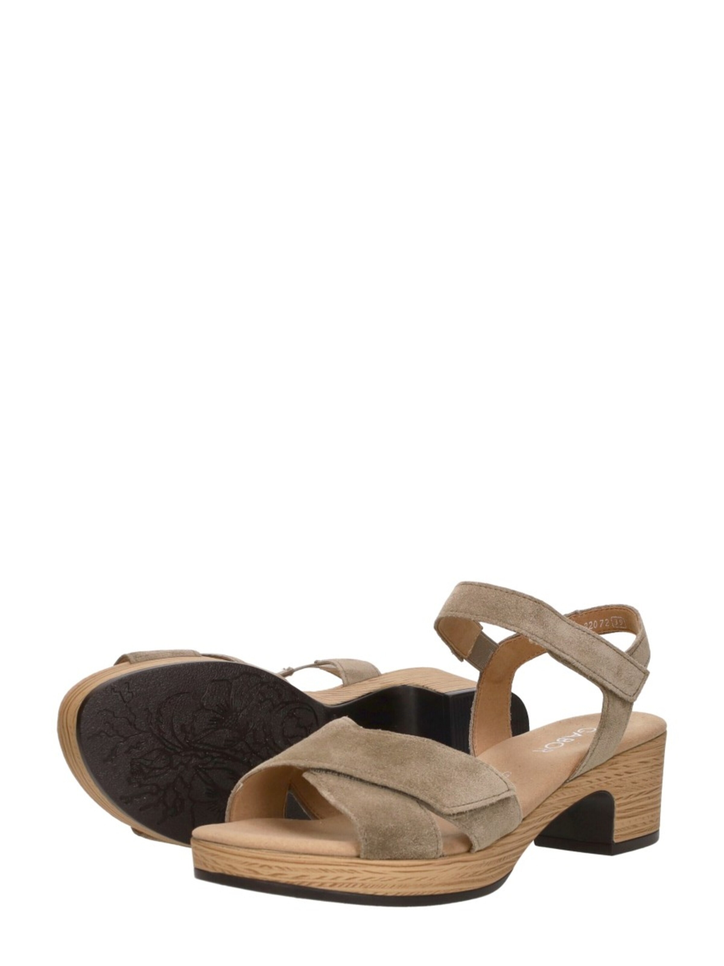 Sandales 'Sandalen Hak' GABOR en gris